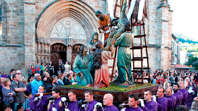 semana santa balmaseda procesion