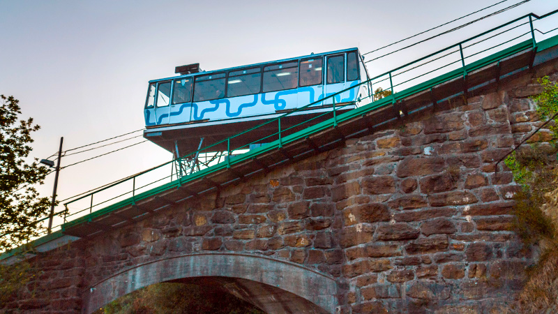 funicular larreineta recorrido