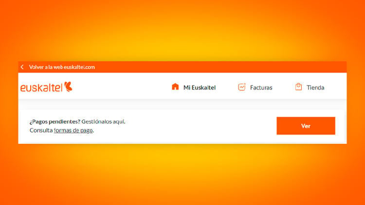Cómo pagar una factura pendiente de Euskaltel