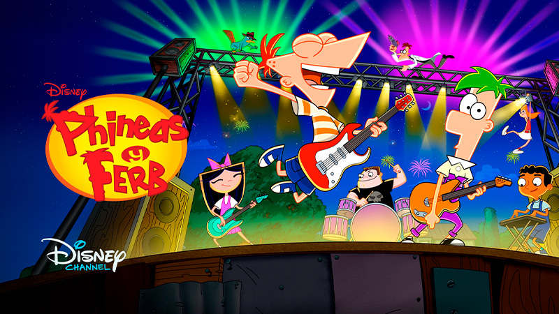 estrenos television abril 2026 euskaltel phineas ferb disney channel