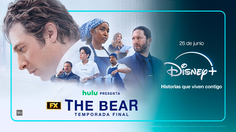 estrenos television junio 2026 euskaltel the bear disney