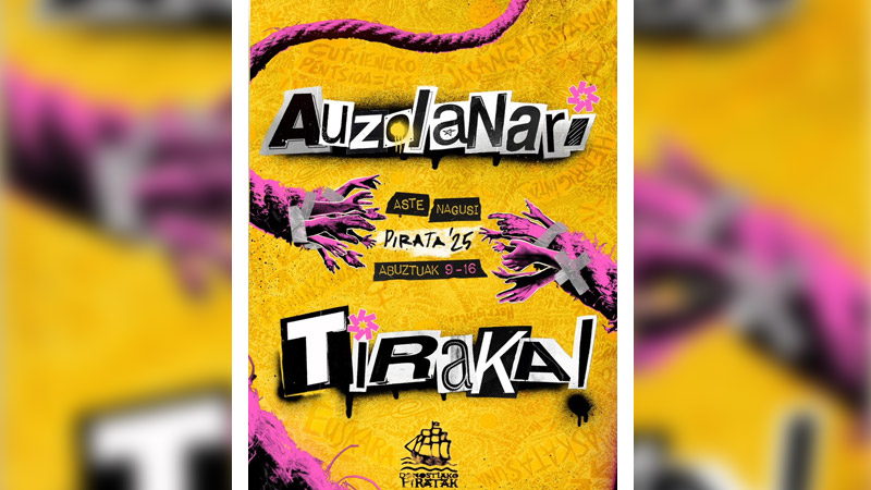 la Semana Grande Pirata 2025 de San Sebastián
