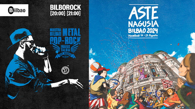 Conciertos de la Aste Nagusia de Bilbao 2024 en la Sala Bilborock