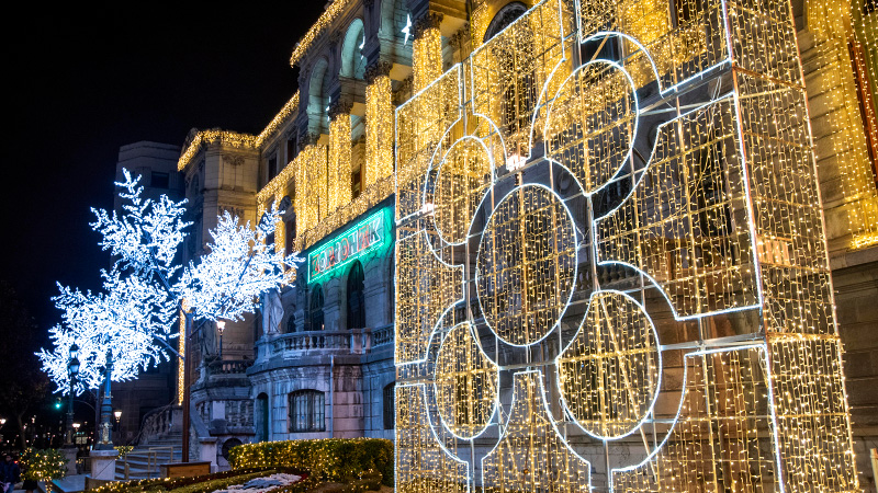 Luces de Navidad en Bilbao 2024 2025