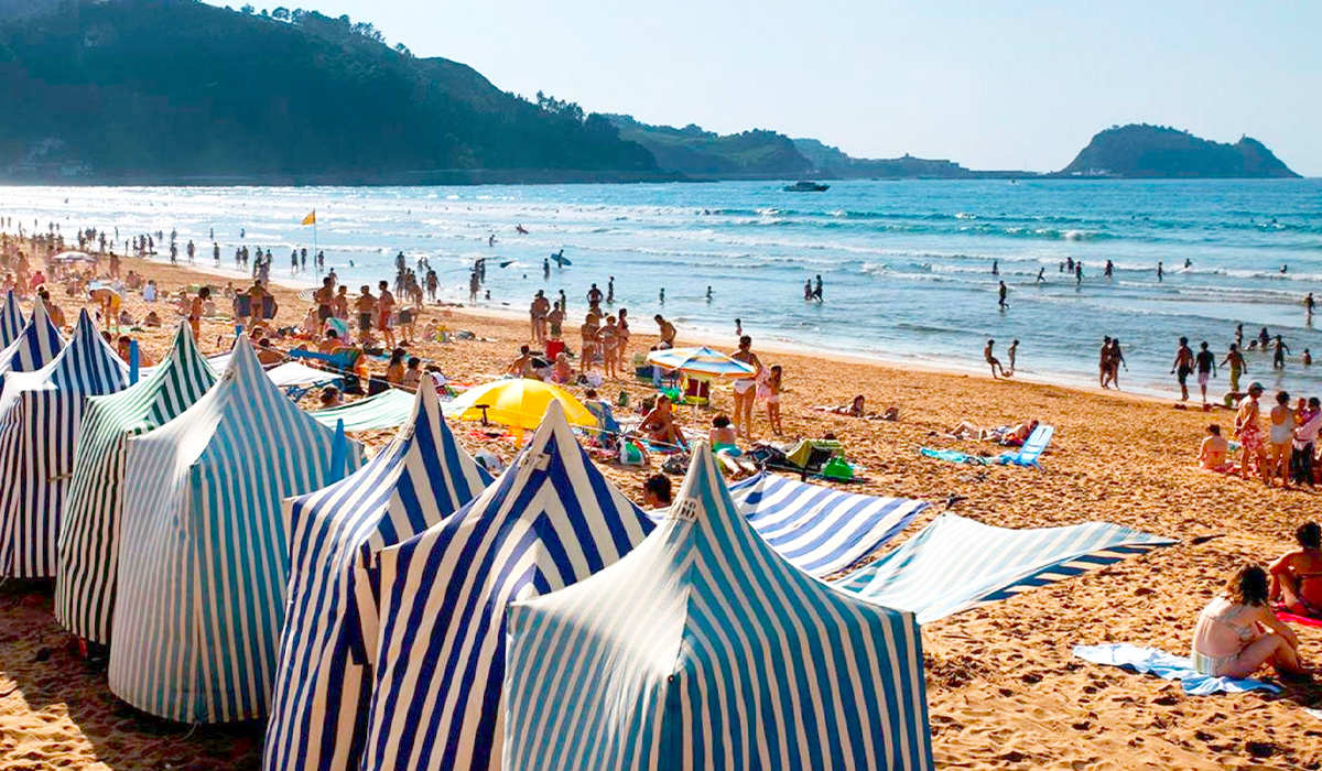 playa zarautz