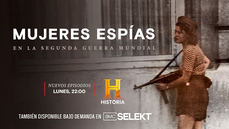 estrenos television marzo 2025 euskaltel mujeres espia historia