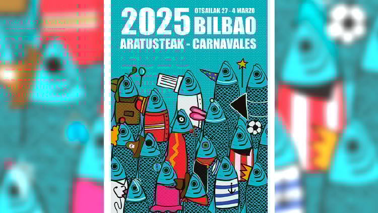 carnaval bilbao cartel 2025 carnaval bilbao cartel 2025