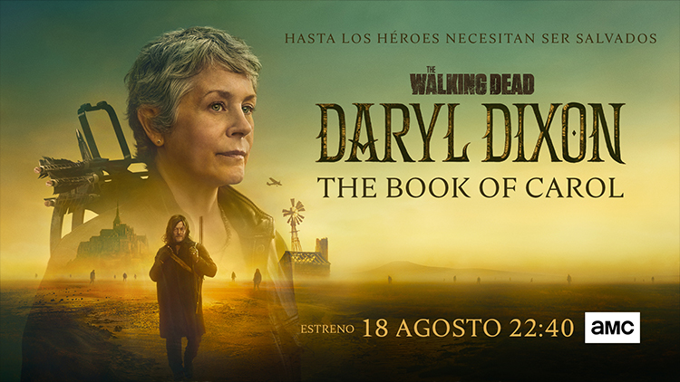 estrenos television agosto 2025 euskaltel daryl dixon amc
