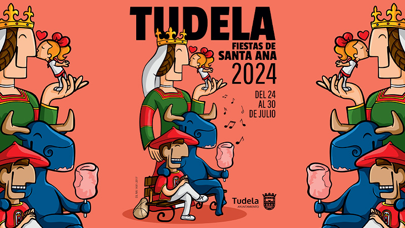 fiestas tudela cartel 2024