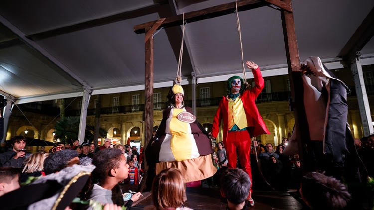 Carnaval de Bilbao Farolín y Zarambolas