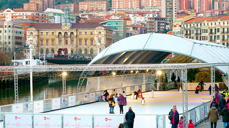 Pista de hielo Bilbao