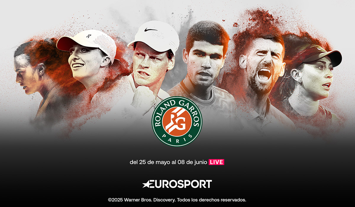 estrenos television mayo 2025 euskaltel roland garros eurosport