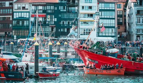 fiestas lekeitio dia gansos Fiestas de Lekeitio y Día de Gansos o Antzar Eguna