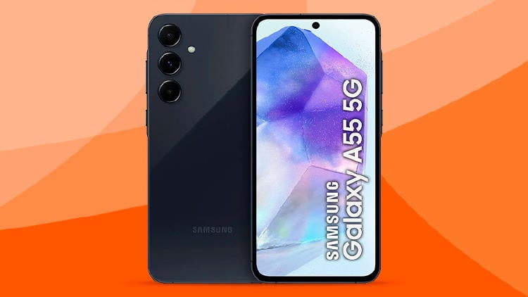 móviles baratos 5G galaxy A55