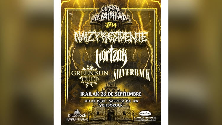 cartel euskal metalheads 2026 cartel euskal metalheads 2026