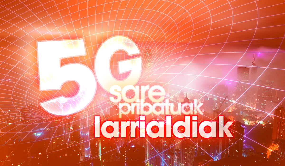 redes privadas 5G emergencias K eus