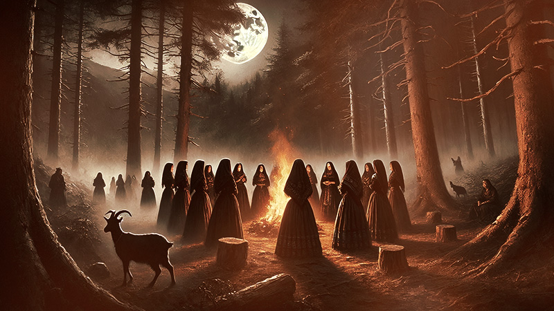 Sorginak mitología vasca