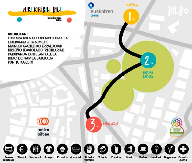 recorrido ibilaldia 2026 Recorrido del Ibilaldia 2026