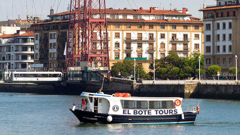 rutas barco ria bilbao el bote tours