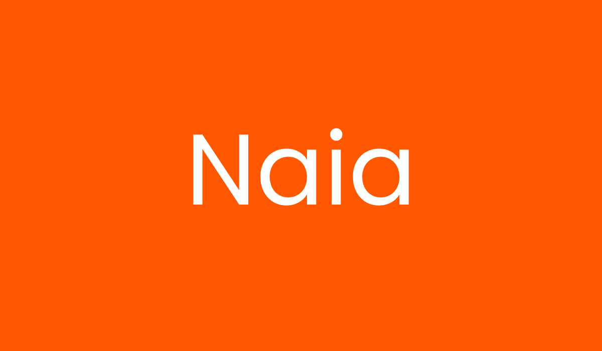 Nombre en euskera Naia