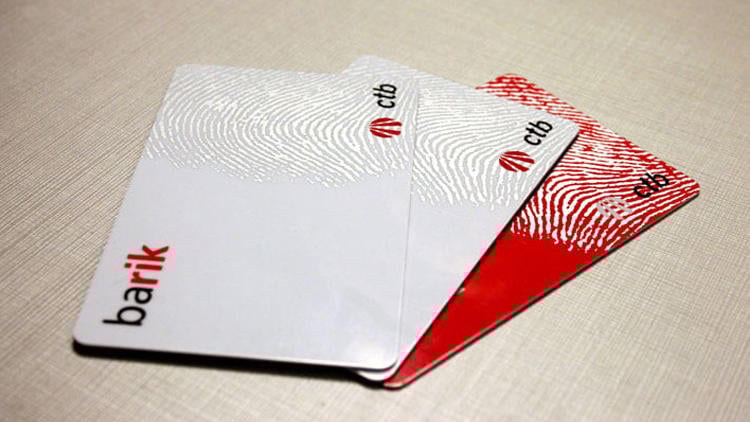 tarjeta barik tipos tarjeta Tipos de tarjeta Barik