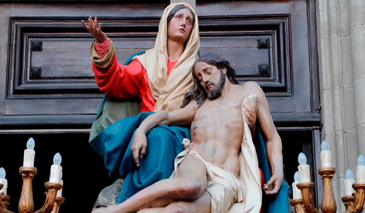 Programa con Horarios e Itinerarios de la Semana Santa Bilbao 2024