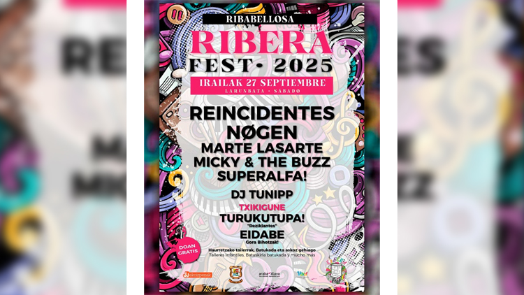 Festivales Euskadi Ribera Fest 2025