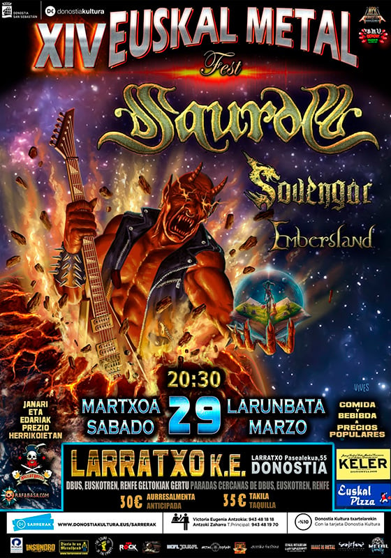 festivales euskadi euskal metal fest