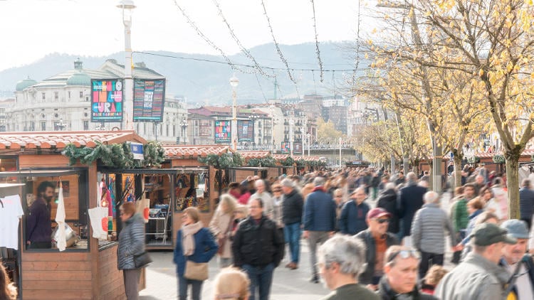 navidad en bilbao mercado Mercado de Navidad en Bilbao