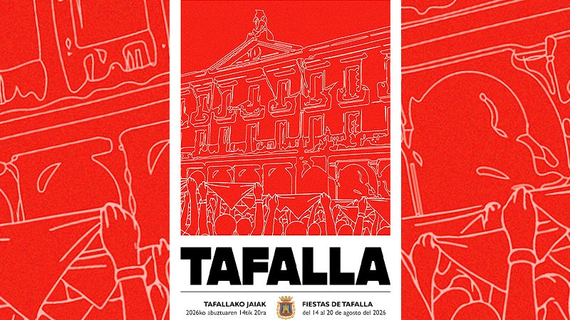 cartel fiestas tafalla 2026