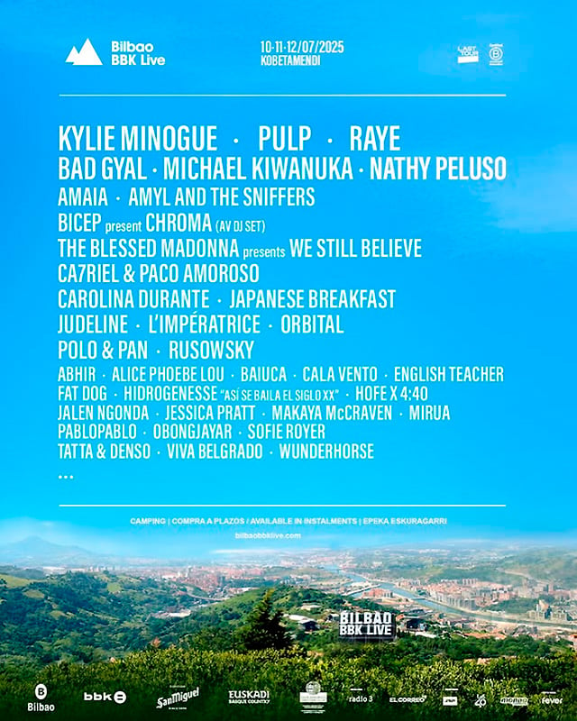 festivales euskadi bilbao bbk live