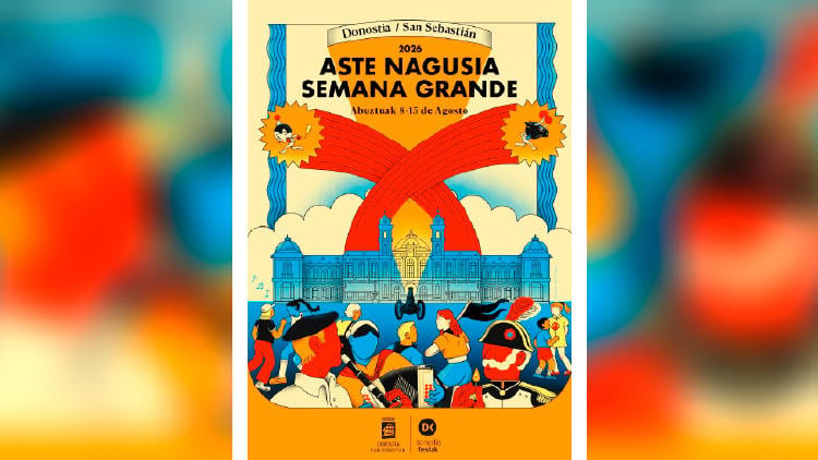 semana grande donostia 2026 Cartel Semana Grande Donostia 2026