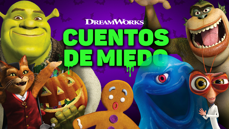 estrenos television octubre 2025 euskaltel cuentos de miedo dreamworks