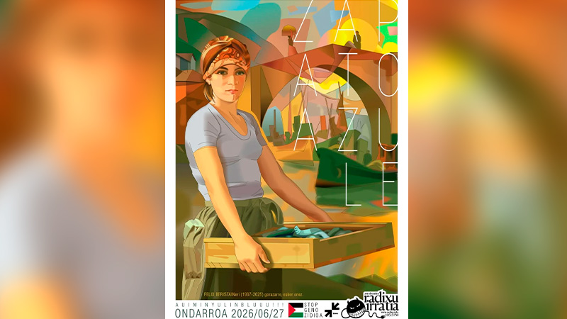 zapato azule ondarroa 2026 cartel