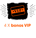 4 x bonos VIP