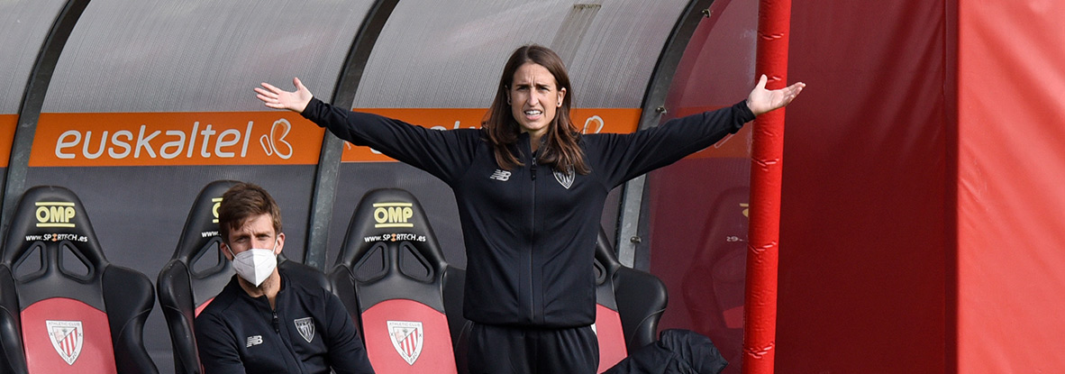 Iraia Iturregi elkarrizketatu dugu, emakumezkoen Athletic Club taldearen entrenatzailea