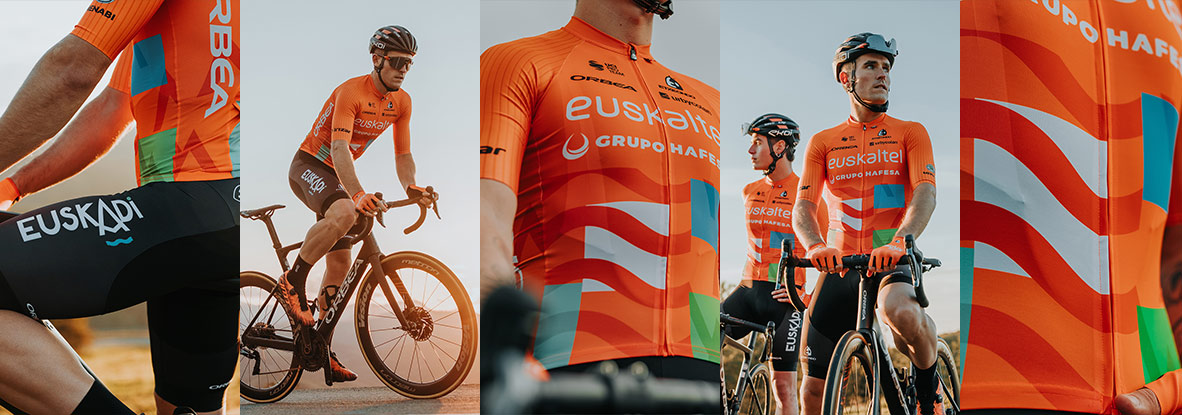 Así se diseñó la nueva piel naranja del Euskaltel Euskadi