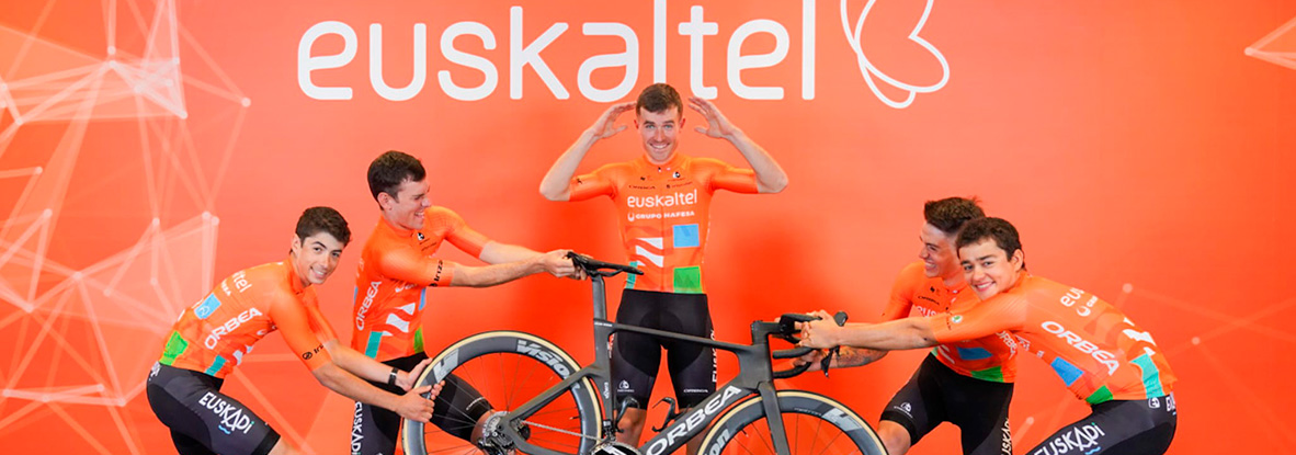 Nueva temporada, nuevas ilusiones y retos para el Euskaltel-Euskadi