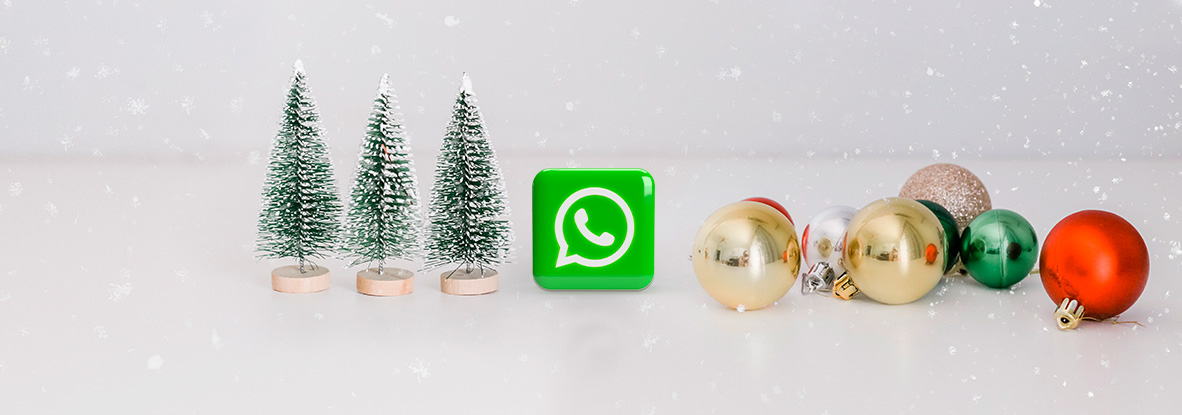 Felicitaciones de Navidad por WhatsApp